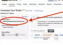 亚马逊卖家陆续接到加州65号法案警告通知，如何应对？